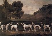 George Stubbs Foxhounds in a Landscape Spain oil painting artist